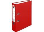 herlitz Ordner maX.file protect, DIN A4, Rückenbreite 80 mm, rot