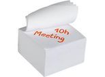 Notizzettel, 90 x 90 mm, weiss