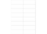 Schäfer Shop Select Universal-Etiketten, 105,0 x 37,0 mm, Permanentkleber, 1600 Stück