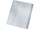 LEITZ® Kunstoffregister, Buchstaben A-Z (20 Blätter), Nr. 1260