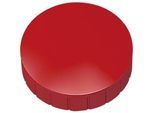 MAUL Solidmagnete, ø 32 x 8,5 mm, 10 Stück, rot