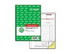 sigel® Rechnungsbuch SD033, DIN A6 hoch, 2 x 40 Blatt, selbstdurchschreibend