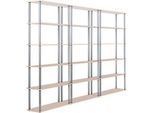 Komplettangebot 3 Büroregale mit je 6 Böden (5 OH)