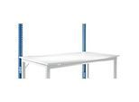 Aufbauportal, niedrig, Grundtisch SPEZIAL Arbeitstisch/Werkbank UNIVERSAL/PROFI, brillantblau