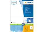 Herma Premium-Etiketten auf DIN A4-Blättern, 400 Etiketten, 100 Bogen