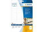 Herma Power-Etiketten Nr. 10902 auf DIN A4-Blättern, 1200 Etiketten, 25 Bogen