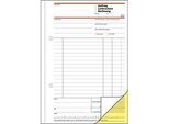 sigel® Kombinationsbuch (Auftrag/Lieferschein/Rechnung) SD017, DIN A5 hoch, 2 x 4 Blatt