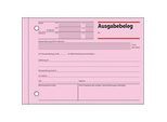sigel® Ausgabebeleg AG615, DIN A6, 50 Blatt, rosa