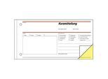 sigel® Kurzmitteilung SD008, 1/3 DIN A3 quer, 2 x 40 Blatt
