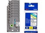 Brother Sparset 12 mm Schriftbandkassetten TZe-231, 6 + 1 GRATIS