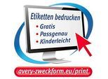 AVERY® Zweckform Typenschild-Etiketten L6009-100, 45,7 x 21,2 mm, 4800 Etiketten
