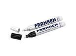 Franken Kreidemarker Set ZKM0910, 1 schwarzer und 1 weisser Marker, 2 Stück