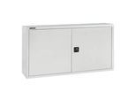 Schäfer Shop Select Aufsatzschrank, abschliessbar, Höhe 800 mm, Breite 1200 mm, lichtgrau
