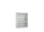Schäfer Shop Select Stahlregal MS iCONOMY, 3 Ordnerhöhen, B 800 x T 400 x H 1215 mm, lichtgrau RAL 7035