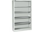 Schäfer Shop Select Regal AS 2412, B 1200 x T 400 x H 1935 mm, lichtgrau