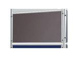 Franken Stellwandtafel ECO beidseitig Filz, grau, Aluminiumrahmen, 1200x600 mm