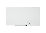 Glastafel Nobo Diamond, magnetisch, aneinander montierbar, weiss, 1000 x 560