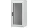 PX Netzwerkschrank, Stahlblech, pulverbeschichtet/verzinkt, mit Sichtglas, B 600 x T 1000 x H 1200 mm