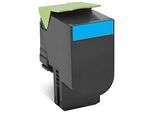 Lexmark 80C2SC Toner cyan, original
