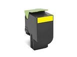 Lexmark 80C2SY Toner gelb, original
