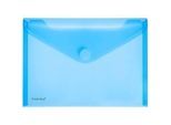 FolderSys Dokumententasche, DIN A5 quer, Klettverschluss, PP, blau
