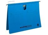Schäfer Shop Select Hängehefter, für Formate bis Din A4, Heftzunge oben, blau