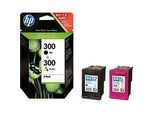 Sparpaket 2 x HP Tintenpatronen Nr. 300 schwarz, color (CN637EE), original