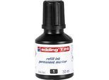 Nachfüll-Tusche edding T25 (Tropfdosierer), schwarz