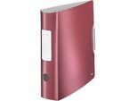 LEITZ® Ordner Active Style, DIN A4, Rückenbreite 82 mm, granat rot
