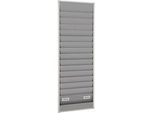 Werkstattplaner Eichner, 2-bahnig, 15 Schienen, für bis zu 30 Auftragstaschen des Formates A4, B 554 x H 1757 mm, Kunststoff, grau