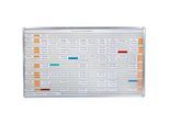 Stecktafel Visiplan, Streifen, 31 Schienen + Starterkit GRATIS