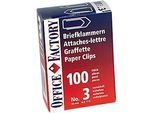 Büroklammern, 24 mm, 100 Stück