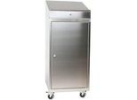Pultschrank, Edelstahl, H 1340 x B 500 x T 500 mm