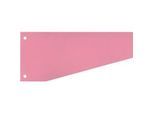 Schäfer Shop Select Trapeztrennstreifen, Karton, 100 Stück, rosa
