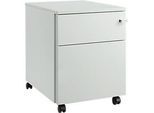 Schäfer Shop Pure Rollcontainer 36, Stahl/Holz, 1 Schub
