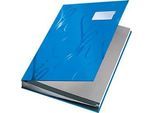 LEITZ® Design-Unterschriftenmappe 5745, 18 Fächer, Karton, blau