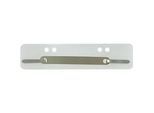 Schäfer Shop Select Heftstreifen, PP, grau, DIN A5, Metall-Deckleiste