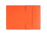 PAGNA Eckspannmappe, DIN A4, 3 Einschlagklappen, 25 Stück, orange