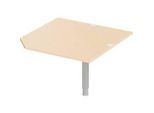 Schäfer Shop Select Verkettungsplatte PLANOVA ERGOSTYLE, CAD, B 1000, Fuss, Ahorn-Dekor
