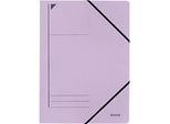 LEITZ® Eckspannmappe, DIN A4, Gummizugverschluss, violett