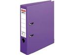 herlitz Ordner maX.file protect plus, DIN A4, Rückenbreite 80 mm, violett