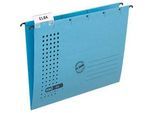 ELBA chic® ULTIMATE Hängemappen, für Formate bis DIN A4, seitlich offen, blau