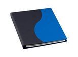 EICHNER Visitenkarten-Ringbuch Blue, für 400 Visitenkarten, 4 Ring-Mechanik, DIN A4