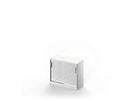 Schäfer Shop Genius Schiebetürenschrank TETRIS SOLID, 2 OH, B 1000 mm, inkl. 19 mm Abdeckplatte, weiss/weissalu