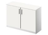 Schäfer Shop Genius Flügeltürenschrank TETRIS SOLID, 2 OH, B 1200 mm, abschliessbar, mit Abdeckplatte