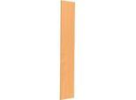 Schäfer Shop Genius Seitenverblendung TETRIS SOLID, für Metall-Korpus, H 2239 mm, für 6 OH-Schränke, 19 mm stark, Buche-Dekor