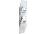 DURABLE Prospektspender Flexiboxx 12, 12 Spender, A4, hoch, transparent