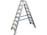 Alu-Stufendoppelleiter, 2 x 8 Stufen
