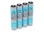 NiMH-Akku MaxE Micro AAA, 800 mAH, 4 Stück