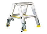 Trittleiter Mehrsi, Leichtmetall, 2 Stufen, 4,6 kg